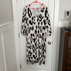 CHEETAH PRINT DRESS — 48”